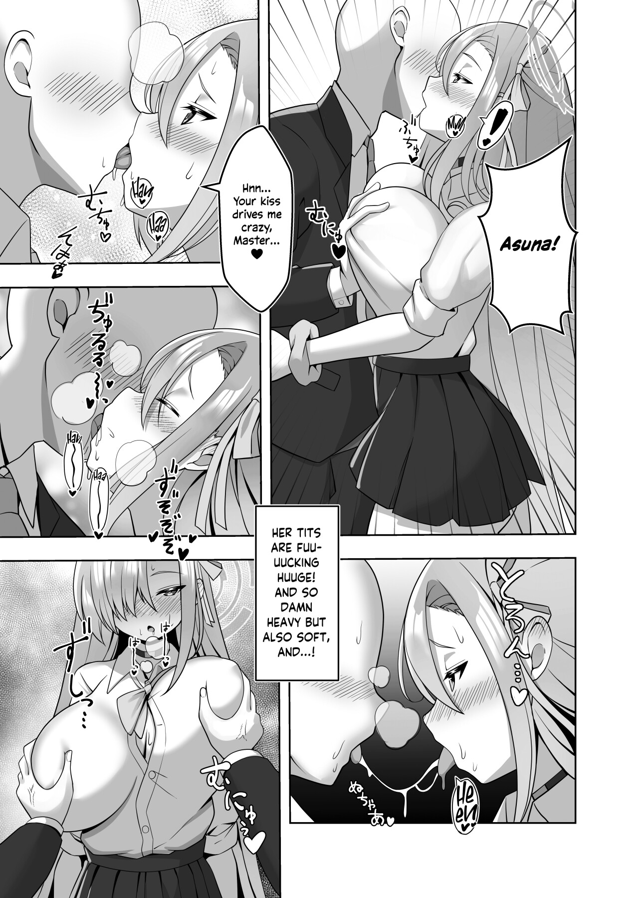 Hentai Manga Comic-Lewd Sex with Ichinose Asuna-Read-4